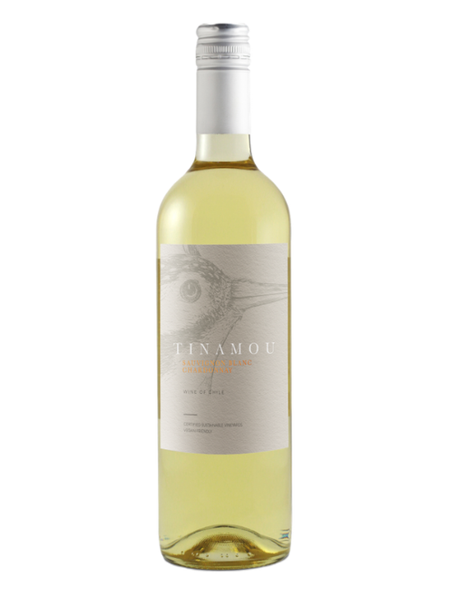 Tinamou Sauvignon Blanc Chardonnay – 1 × 75 cl. Fresh, balanced white wine with citrus and soft fruit notes. Vegan-friendly and ideal as a house white.