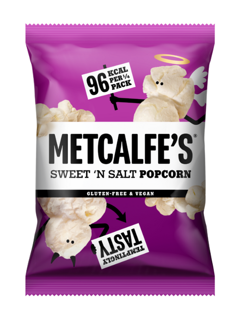 Sweet & salty popped corn — vegan, gluten‑free, with sugar & salt balance.