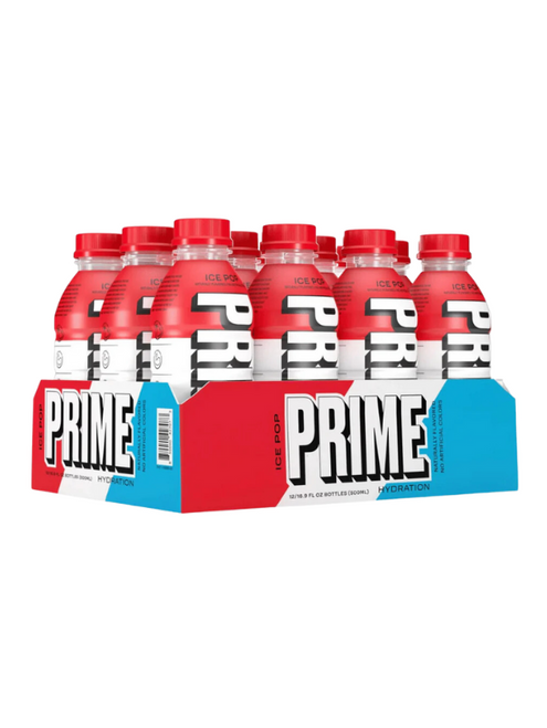 PRIME Hydration Ice Pop Bottles (12 x 500ml)