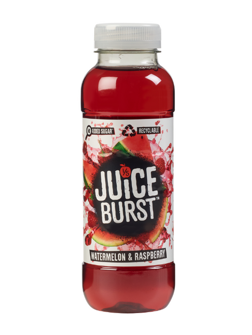 Juice Burst Watermelon & Raspberry Bottles (12 x 330ml)