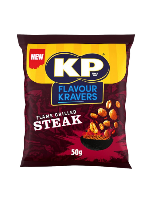 KP Peanuts - Flame Grilled Steak (Carded) 21 x 50g