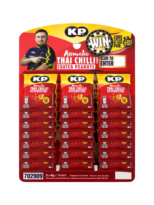 KP Peanuts - Aromatic Thai Chilli (Carded) 21 x 40g