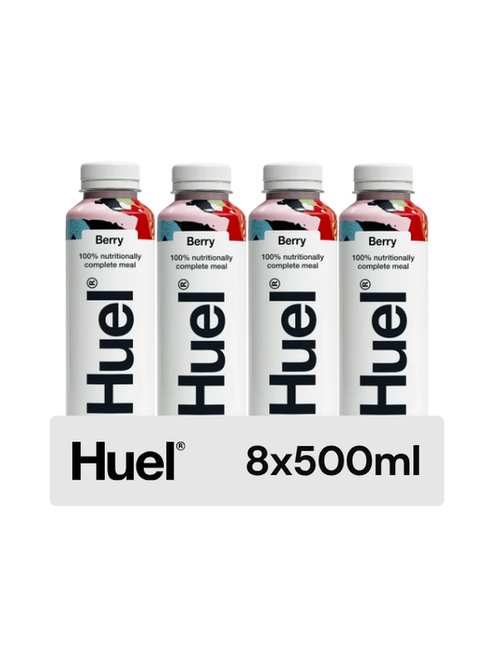 Huel Ready to Drink Berry Complete Nutrition Drink - 8 x 500ml