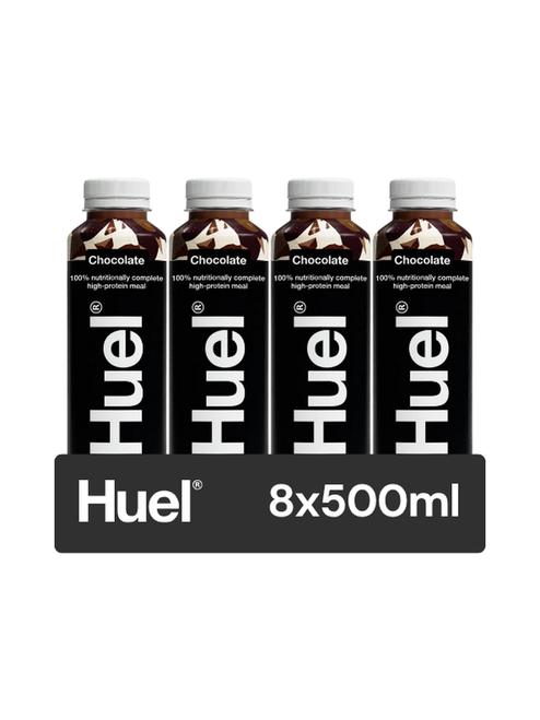 Huel Ready-to-Drink Black Edition Chocolate (8 x 500 ml) — high-protein, lower-carb complete meal drink Huel Ready-to-Drink Black Edition Chocolate (8 x 500 ml) — high-protein, lower-carb complete meal drink