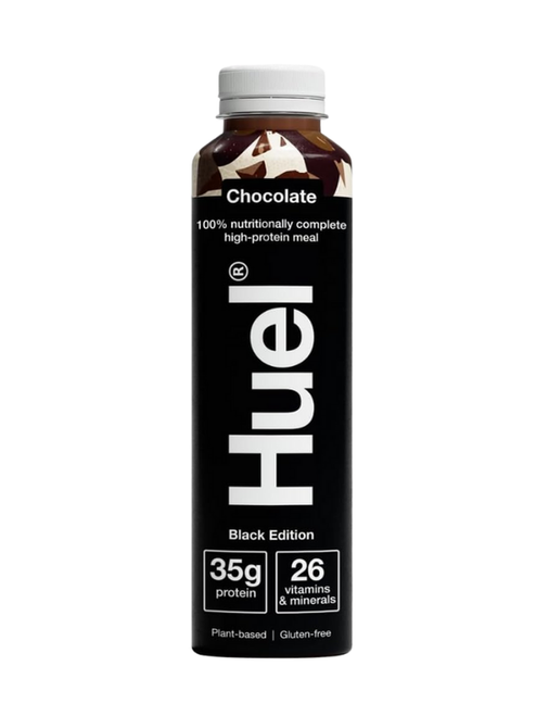 Huel Ready-to-Drink Black Edition Chocolate (8 x 500 ml) — high-protein, lower-carb complete meal drink Huel Ready-to-Drink Black Edition Chocolate (8 x 500 ml) — high-protein, lower-carb complete meal drink