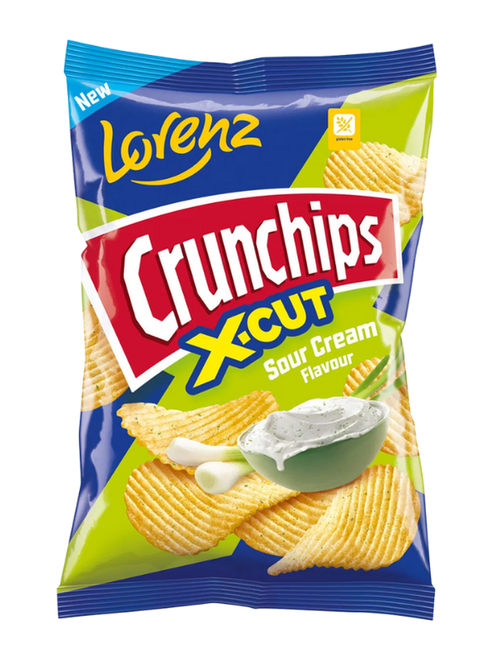 Lorenz Crunchips Sour Cream  - 12 x 75g