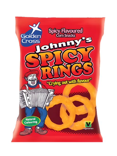 Johnny's Spicy Rings - 24 x 50g