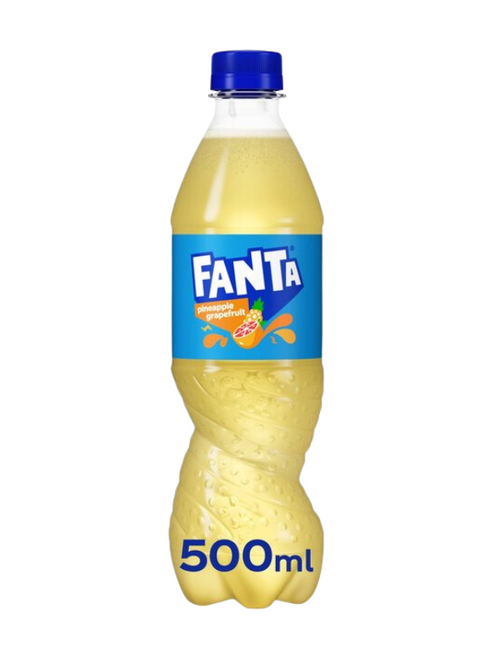 Fanta Pineapple & Grapefruit Plastic Bottles GB (12 x 500ml)