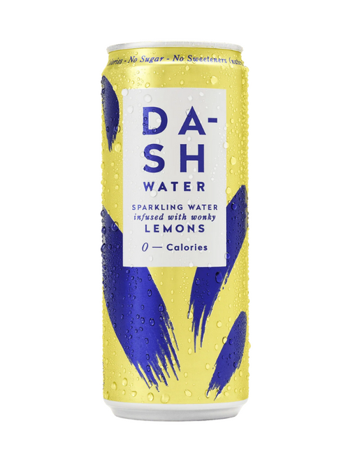 Dash Lemon Sparkling Water - 12 × 330ml
