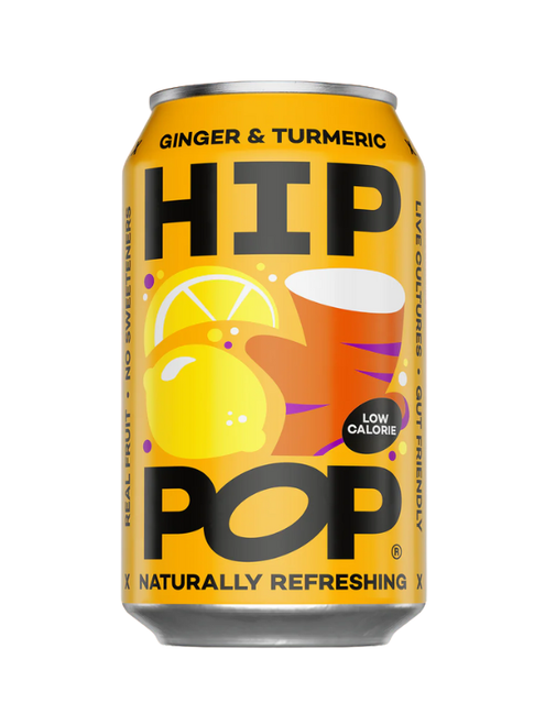 Hip Pop Ginger & Tumeric Can