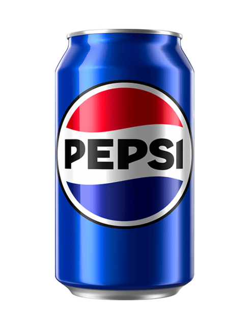 Pepsi Cans 24 × 330 ml — classic, full-flavour cola with a smooth taste and perfect fizz. The original refreshing Pepsi.