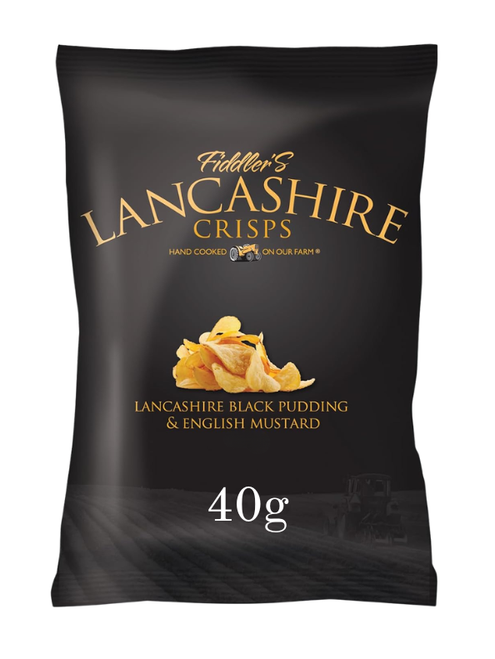 Lancashire Black Pudding & English Mustard 24 x 40g