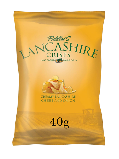 Lancashire Cheese & Onion 24 x 40 g