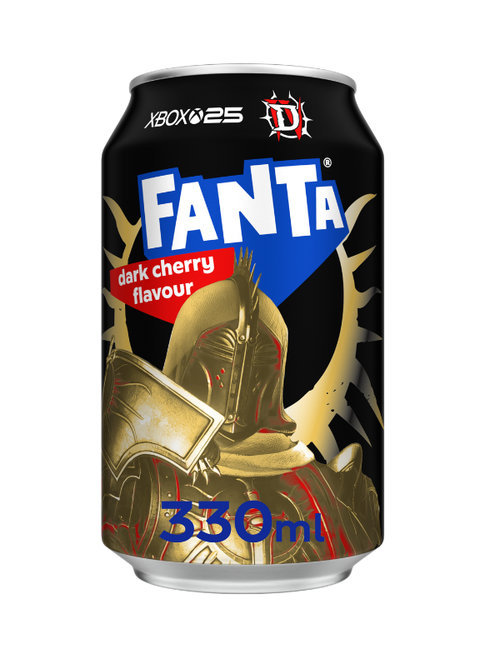 Fanta Dark Cherry Flavour Cans - 24 x 330ml