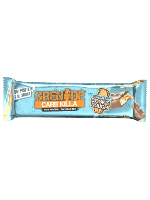Grenade Cookie Dough Protein Bar 60g wrapper front view