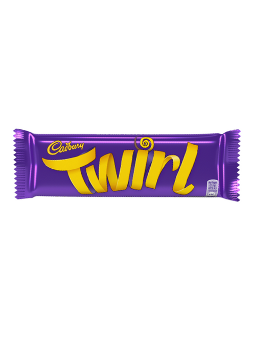 Twin fingers of milk chocolate over flaky swirls—rich texture and creamy indulgence.