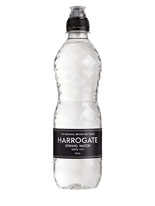 Harrogate Still Spring Water Sports Cap – pure Yorkshire spring water with a clean, crisp taste. Convenient 500 ml sports bottles, 24 per case.