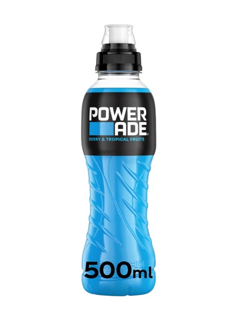 Powerade Berry & Tropical Bottles - 12 x 500ml