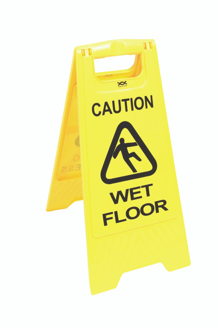 Double sided Wet Floor Sign