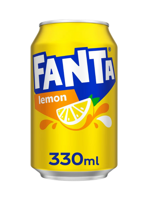 Fanta Lemon Cans GB (24 x 330ml)