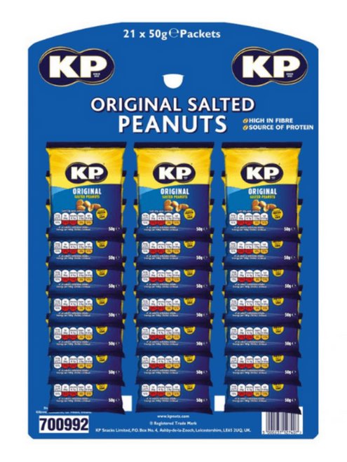 Classic roasted peanuts, lightly salted and carded for easy sale. A timeless pub favourite. Classic roasted peanuts, lightly salted and carded for easy sale. A timeless pub favourite.