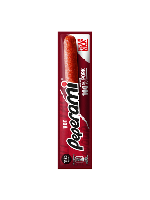 Spicy hot smoked pork salami stick — bold flavour, gluten‑free & protein‑rich snack