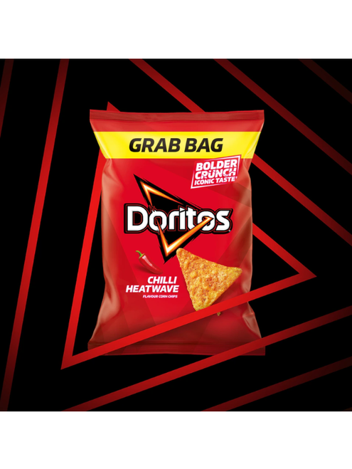 Doritos Chilli Heatwave Grab Bag Chips - 24 x 48g