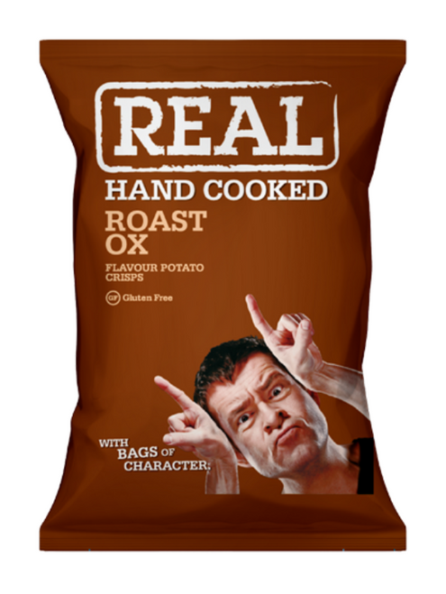 Roast ox beef flavour with smoky, savoury seasonings on hand‑cooked potato crisps — bold, hearty, satisfying. Roast ox beef flavour with smoky, savoury seasonings on hand‑cooked potato crisps — bold, hearty, satisfying.