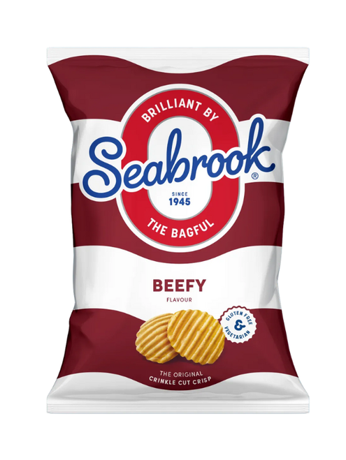 Seabrook Beefy Crisps