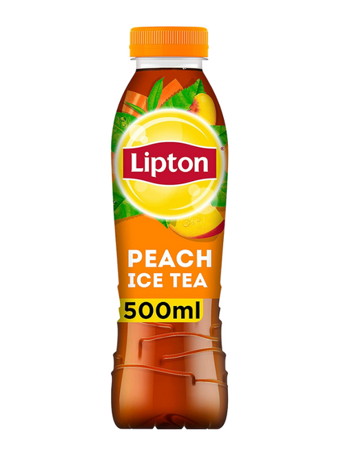 Lipton Ice Peach Plastic Bottles 500ml x 24
