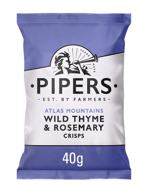 Fragrant thyme & rosemary crisps infused with wild herbs from the Atlas Mountains — herbal, aromatic & gluten‑free.