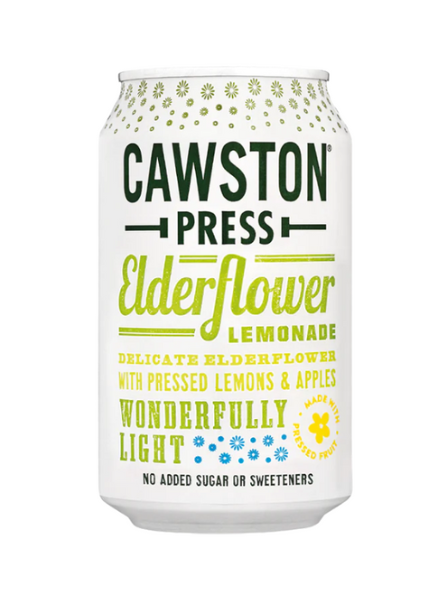 Cawston Press Elderflower Lemonade Cans (24 x 330ml)