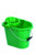 Mop Bucket & Squeeze - Plastic Green 12ltr