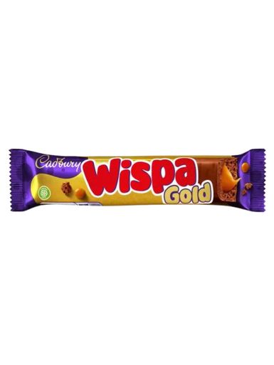 Cadbury Wispa Gold Chocolate Bar 52G - Case Of 48 (Bulk Buy) 