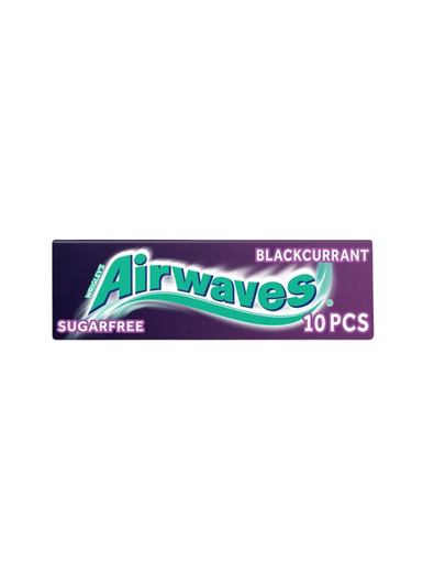 Airwaves Blackcurrant Flavour Sugarfree Chewing Gum 10 Pieces - We Get Any  Stock