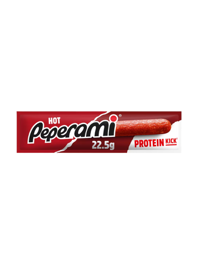 Peperami Hot Red Stick 24 × 22.5 g | Spicy Pork Salami Snack – J L Brooks