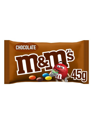 M&M's Chocolate 45 g  Contest Distrubution