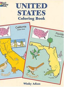 United States Coloring Book United States Coloring Book