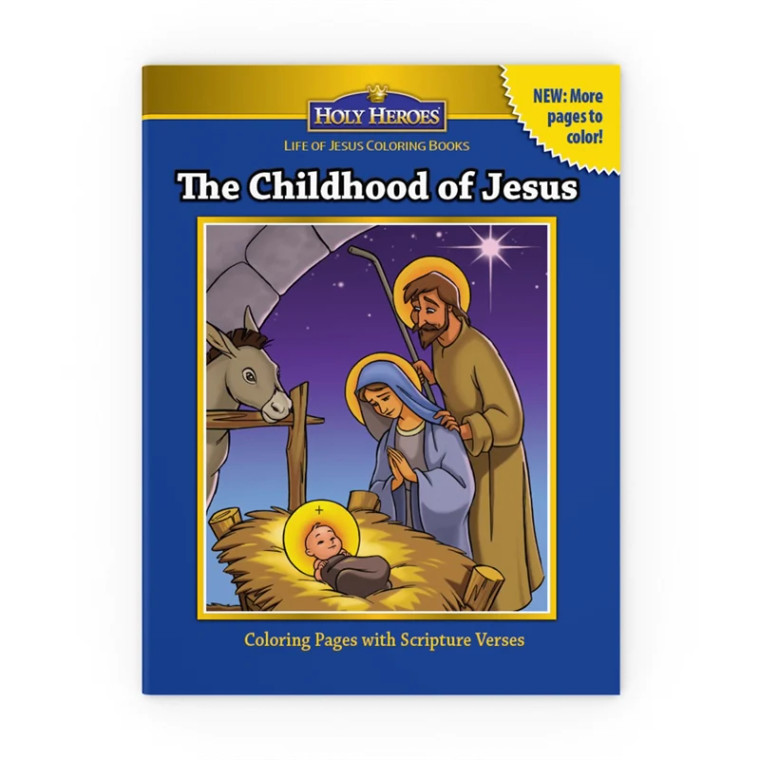 The Childhood of Jesus: Coloring Book