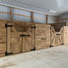 horse stall fronts by Great Oak Equine