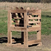 Bunk feeder and hay rack for livestock