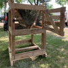 Easy to fill hay feeder