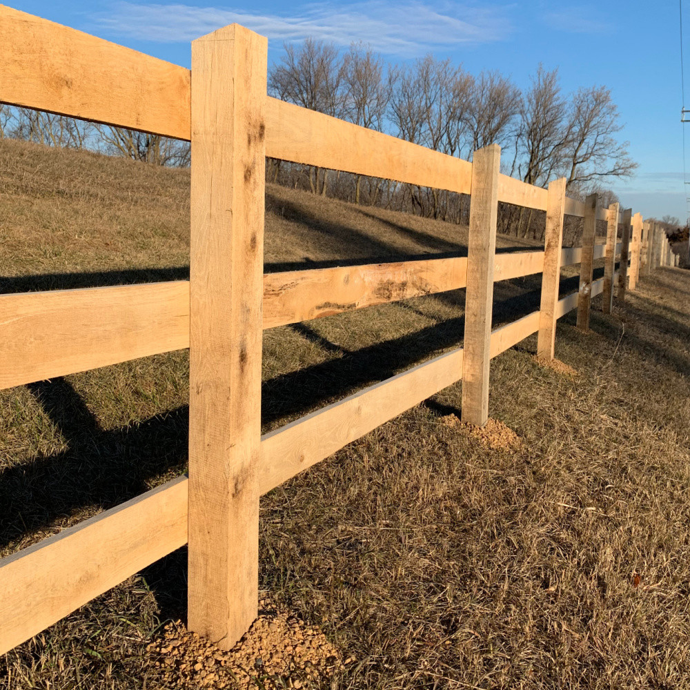 4" x 6" x 8' White Oak Post