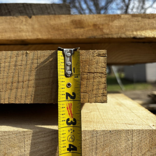 white oak lumber 2"