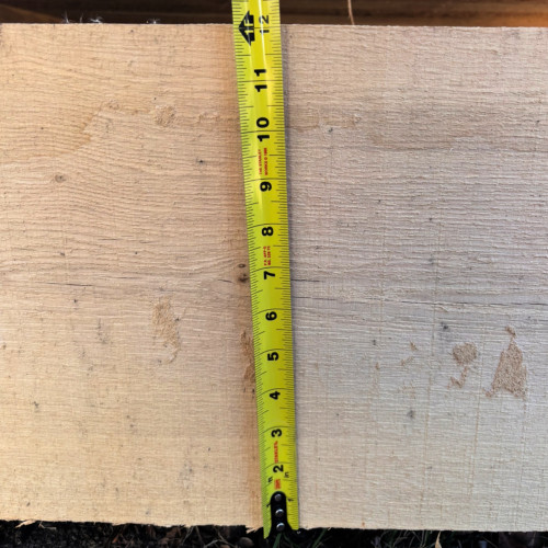 white oak lumber 12"