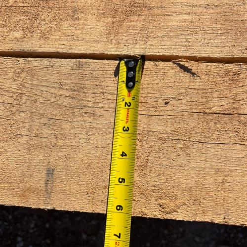 4"x6" white oak lumber