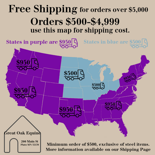 shipping map for customers