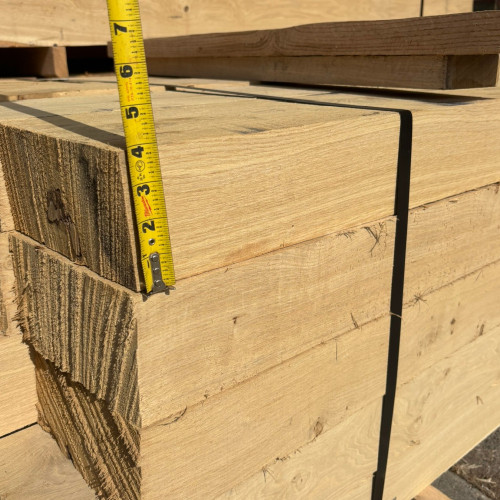 white oak lumber measurements