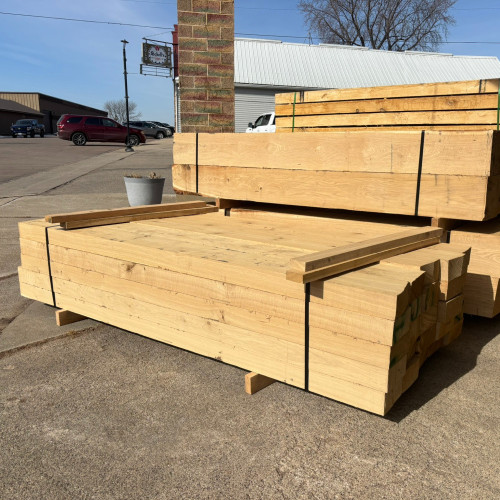 white oak lumber bundle