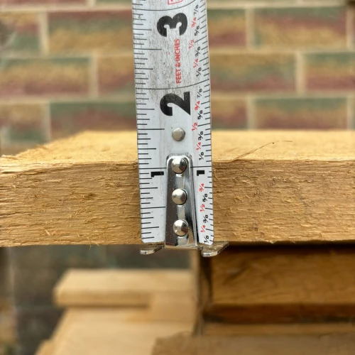 1" thickness white oak